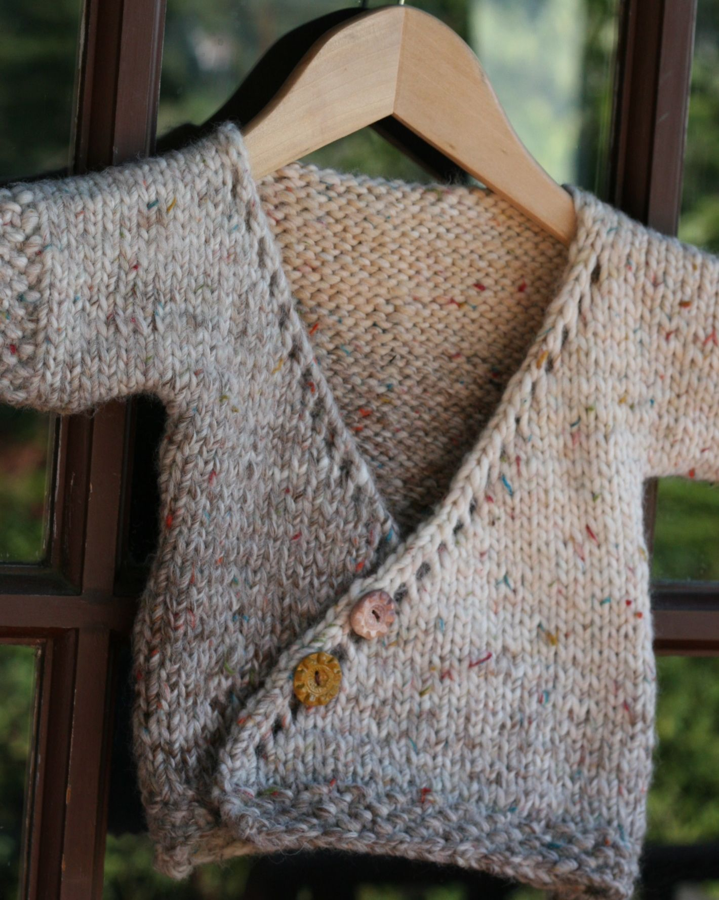 Kimono Sweater Knitting Pattern Knit Ba Sweater The Incurable Homebody