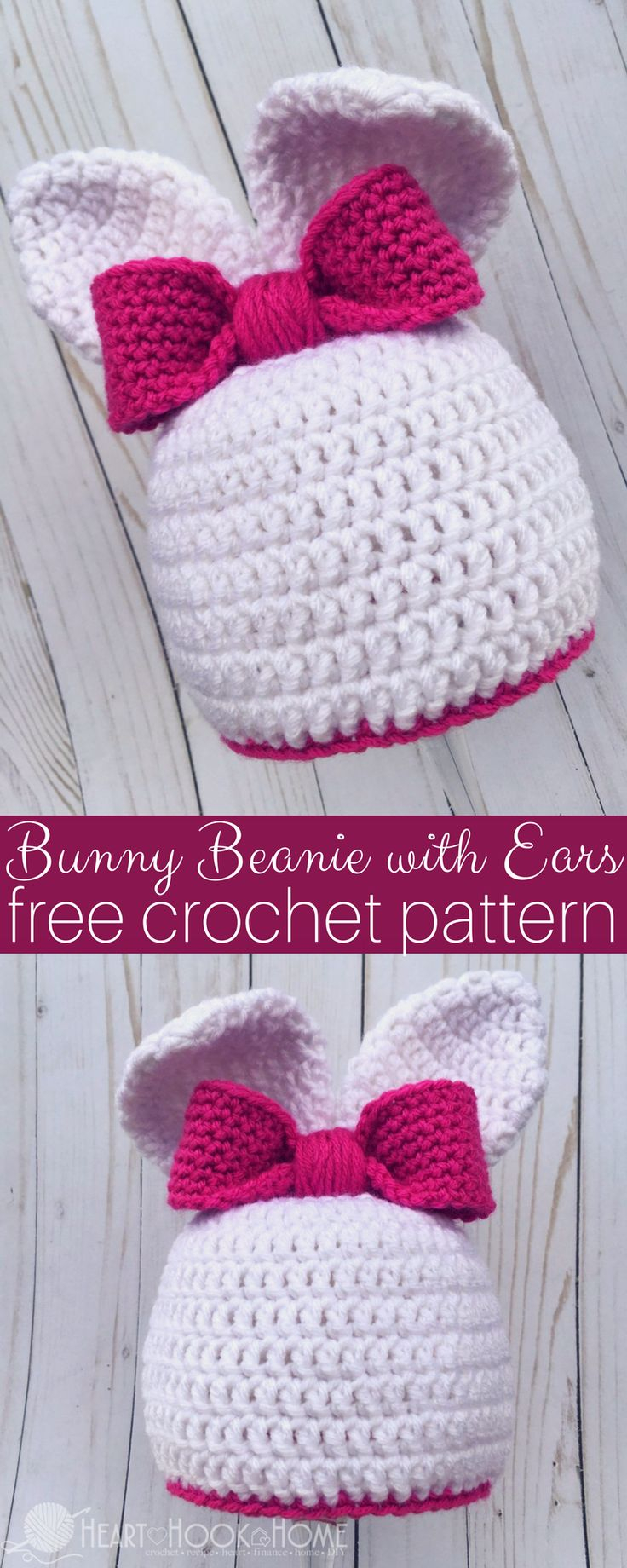 Knit Baby Bunny Hat Pattern Ba Knitting Patterns Bunny Hat With Ears Free Crochet Pattern