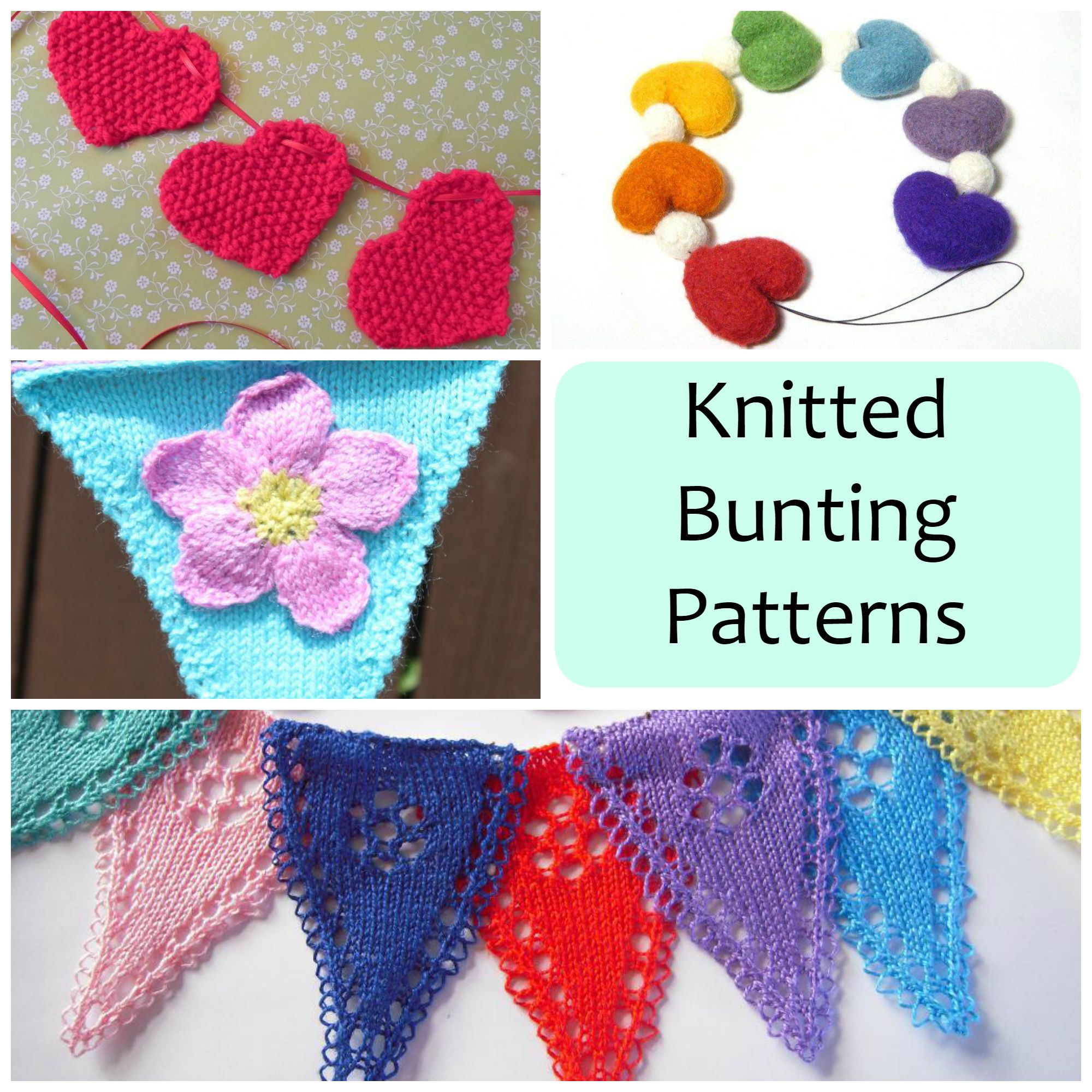 Knit Baby Bunting Pattern Brighten Up Parties And Blank Walls With Knitted Bunting