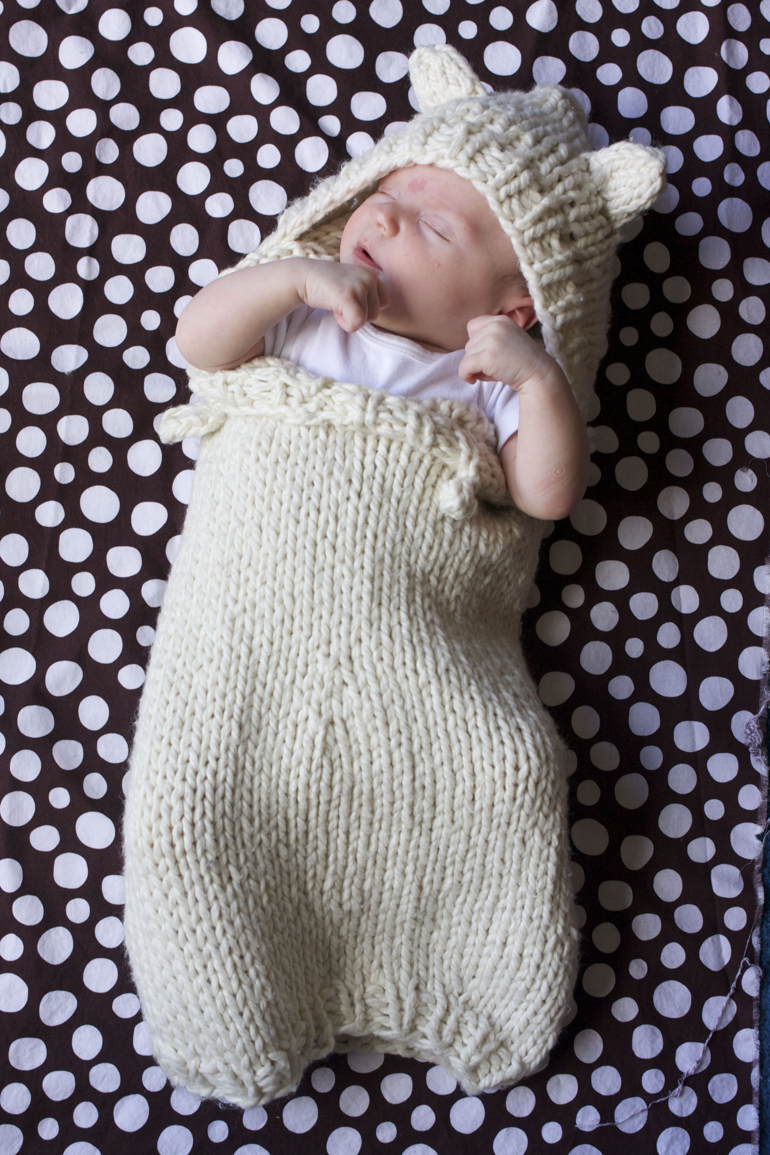 Knit Baby Bunting Pattern Buga Ba Bunting