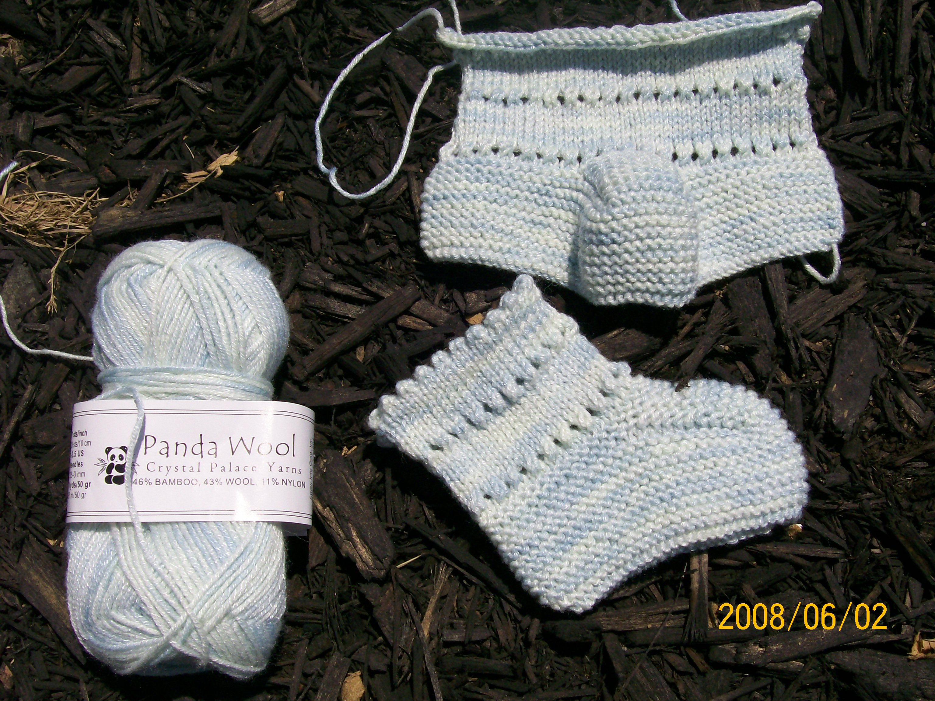 Knit Booties Pattern Free Free Patterns Andrea Wong Knits