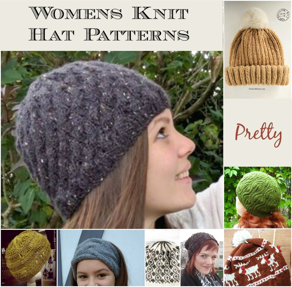 Knit Cap Patterns 12 Best Knit Hat Patterns For Women This Fall