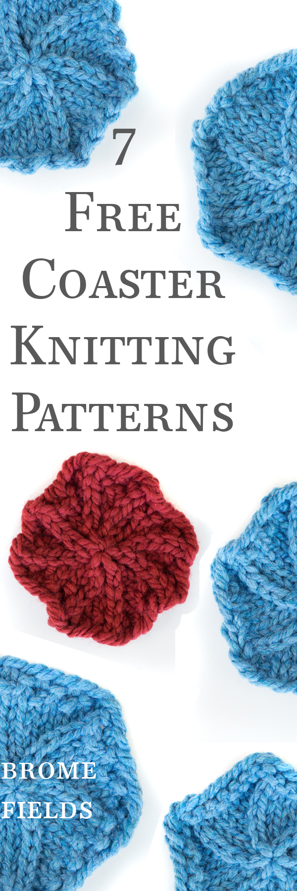 Knit Circle Pattern Free Circle Coaster Knitting Pattern Brome Fields