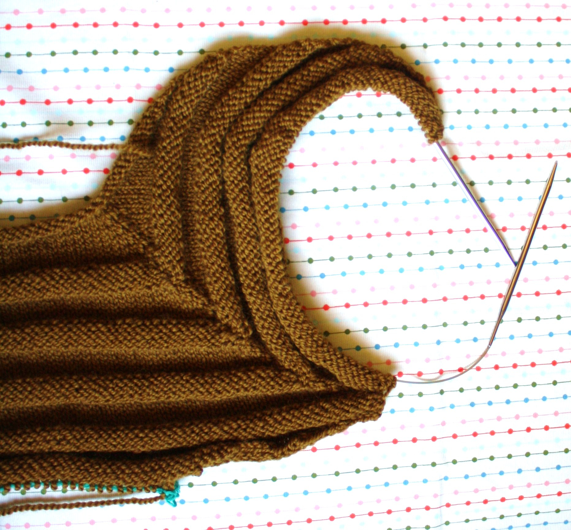 Knit Circle Pattern Textured Circle Shrug Knit Along Sleeves Lion Brand Notebook