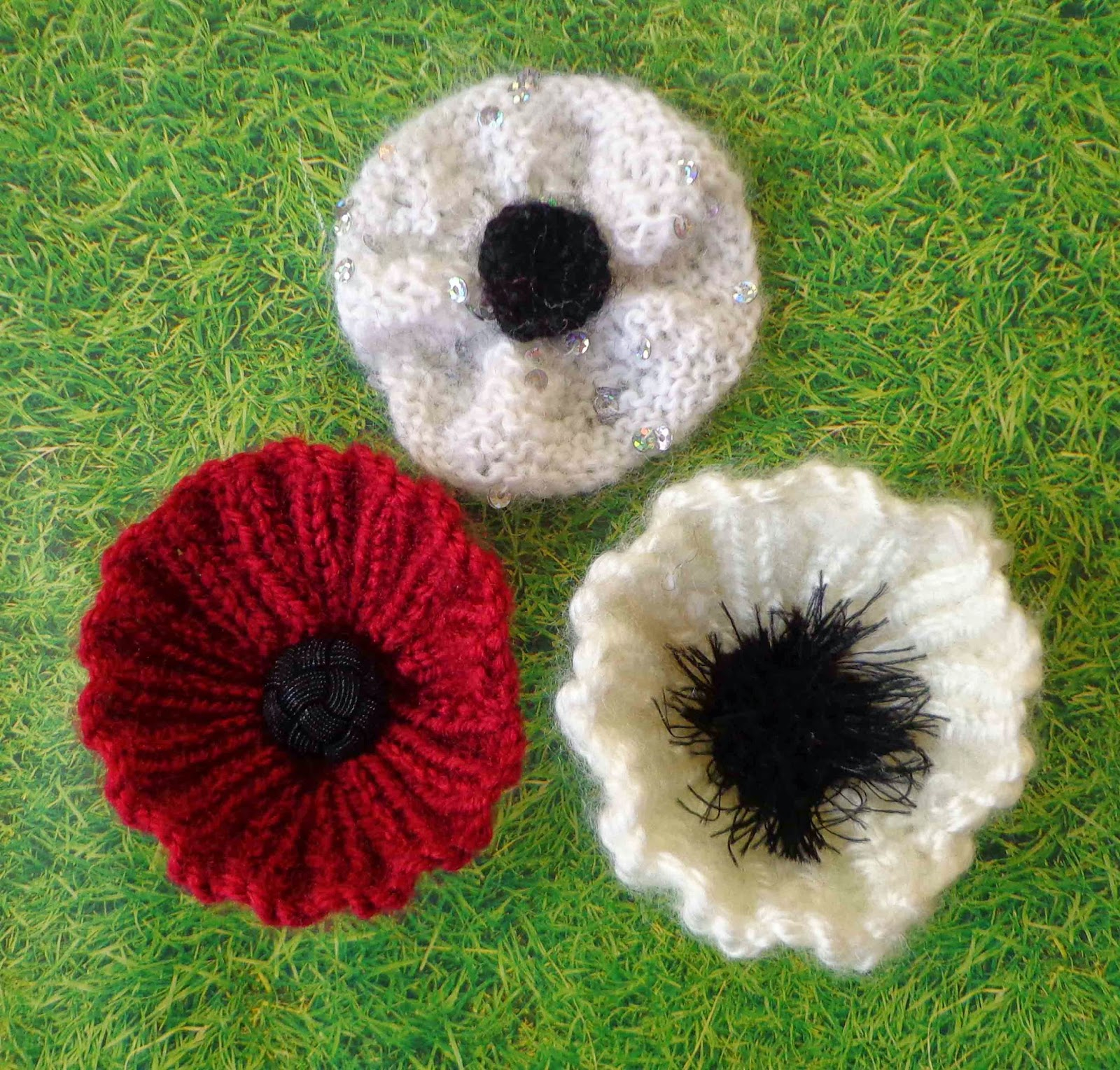 Knit Circle Pattern White Poppies Needed Calling All Knitters And Crocheters Quaker