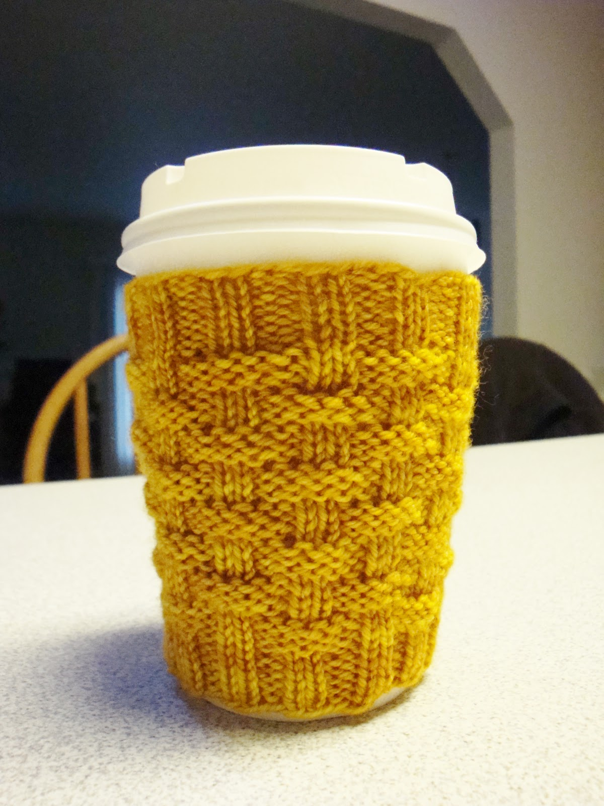 Knit Coffee Cup Sleeve Pattern Kims Knitting Korner Cashmere Coffee Cup Cosy