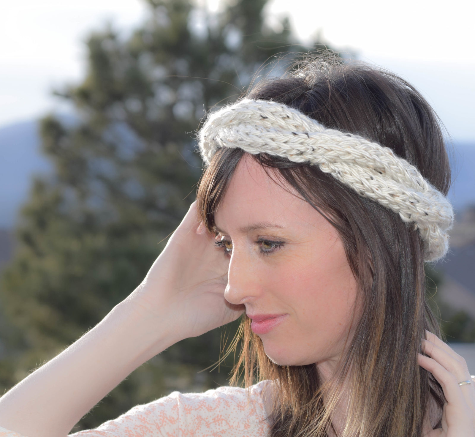 Knit Headband Pattern Spring Cabled Crown Knit Headband Pattern Mama In A Stitch