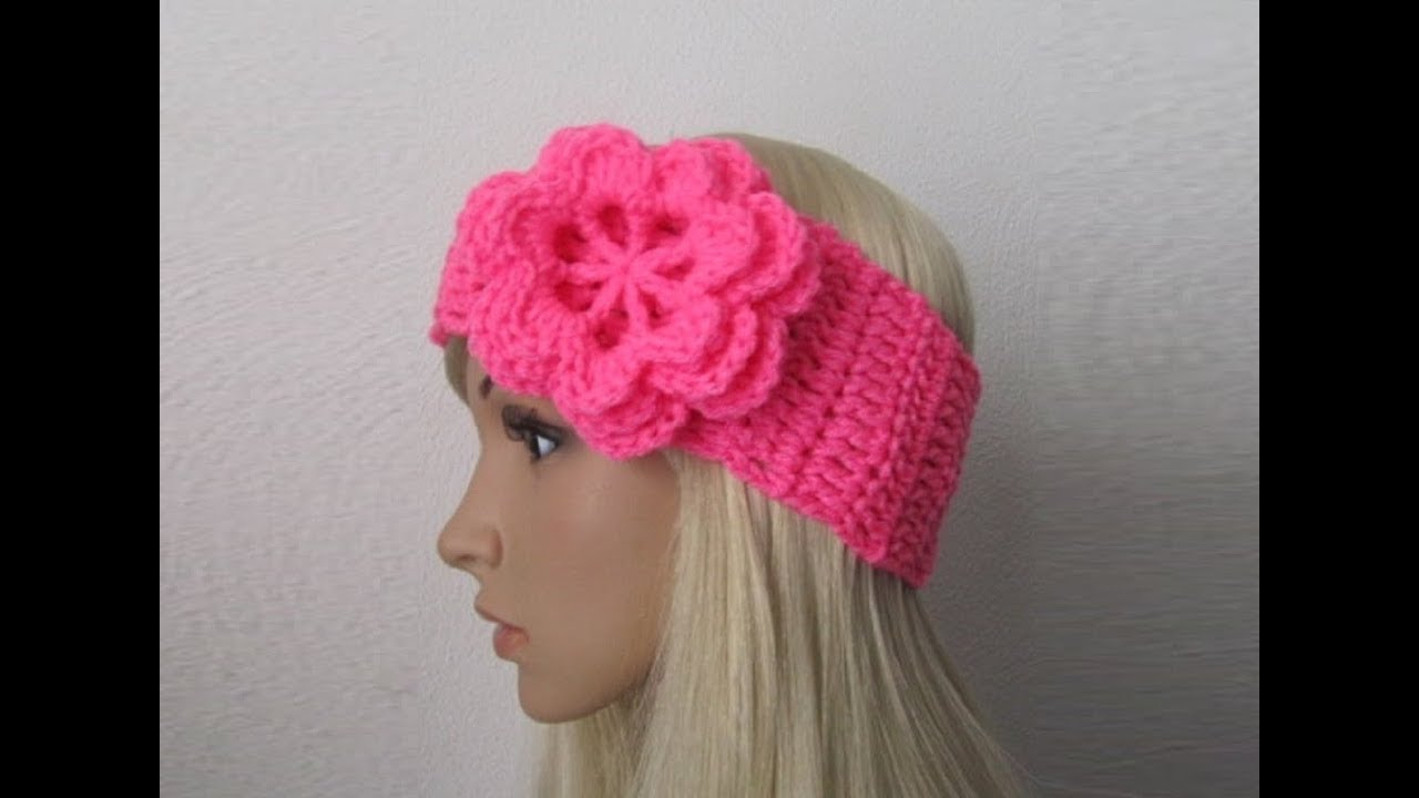 Knit Headband With Flower Pattern 8 Knitted Headband With Flower Patterns The Funky Stitch