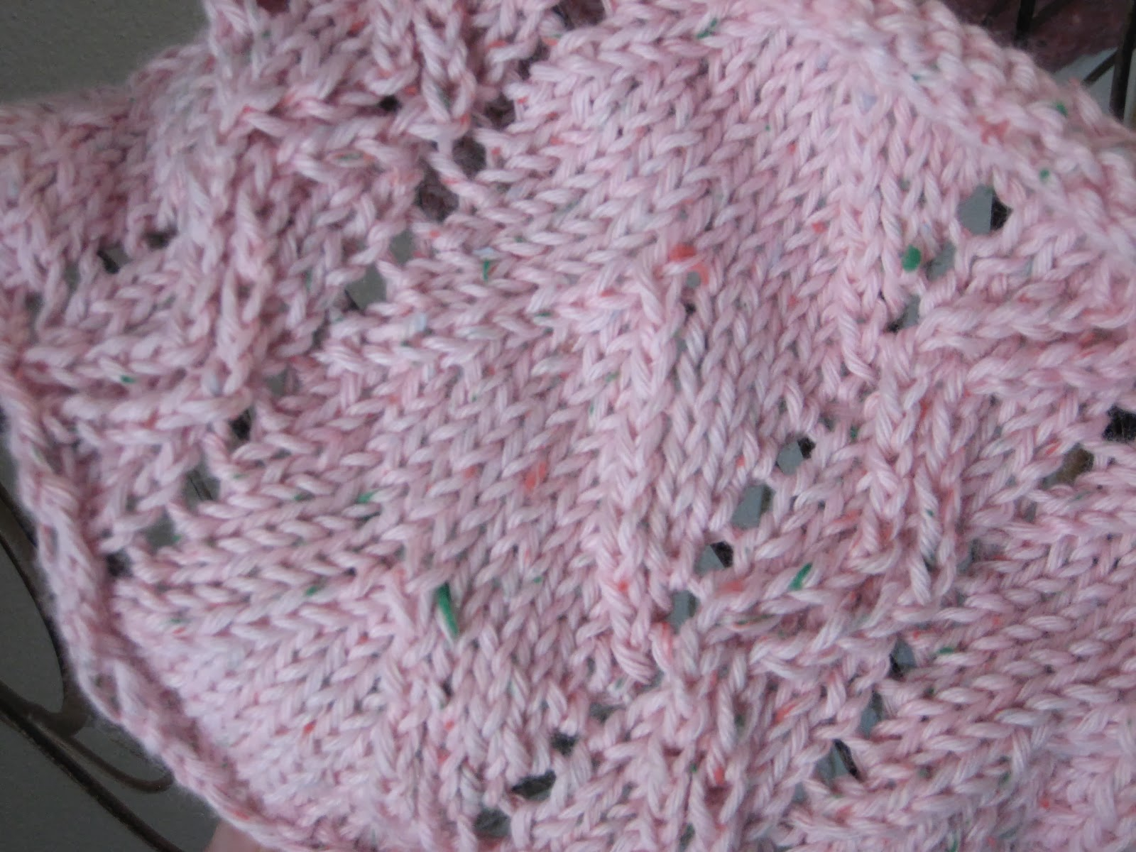 Knit Lace Cowl Pattern Balls To The Walls Knits Rustic Lace Cowl