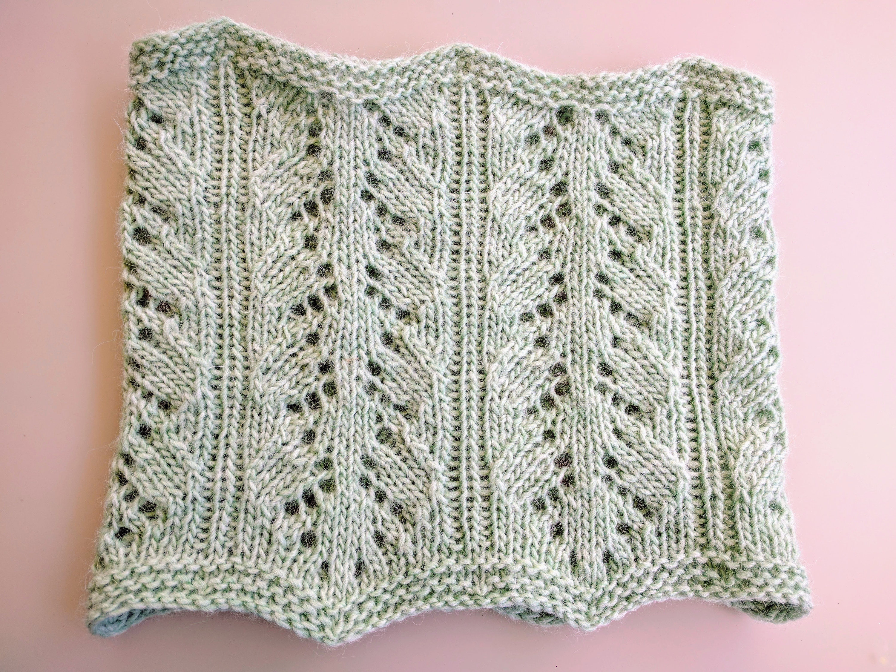 Knit Lace Cowl Pattern Knitted Lace Cowl Pattern Download Easy To Knit First Knitted Lace Project