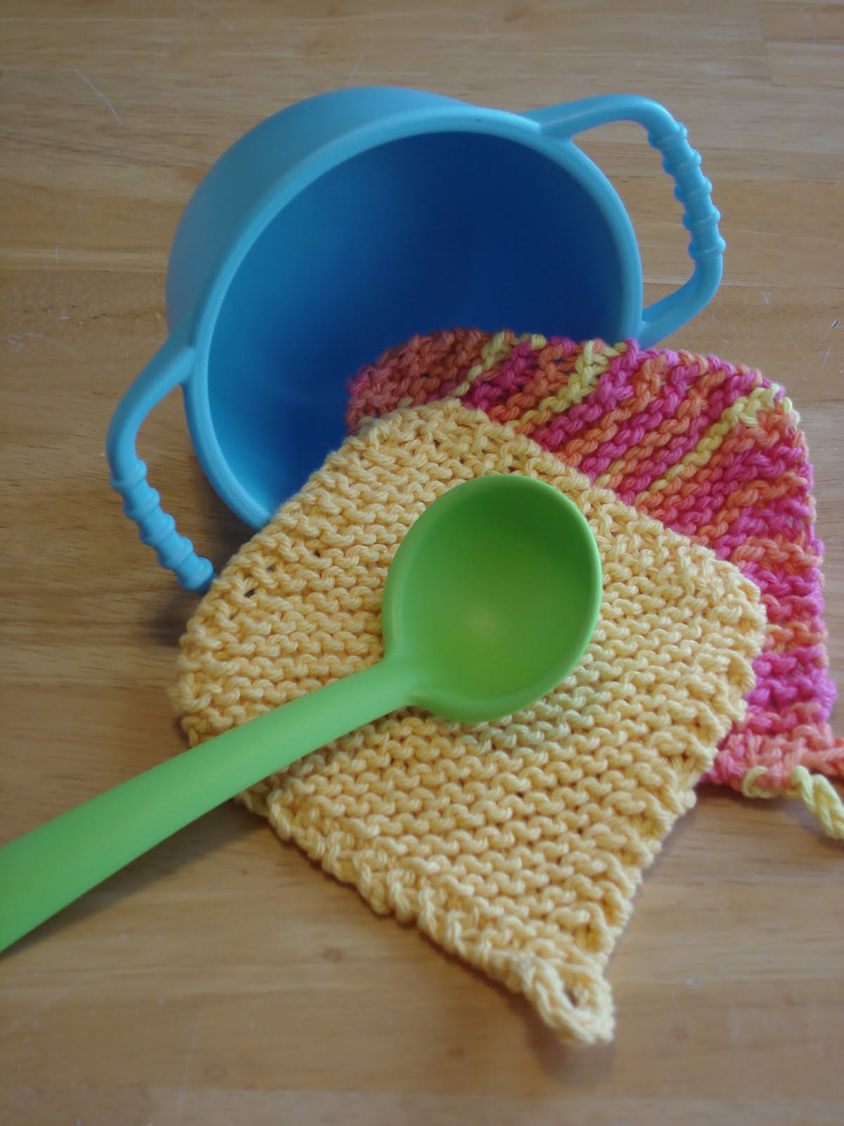 Knit Potholder Patterns Fiber Flux Free Knitting Pattern Play Kitchen Potholders