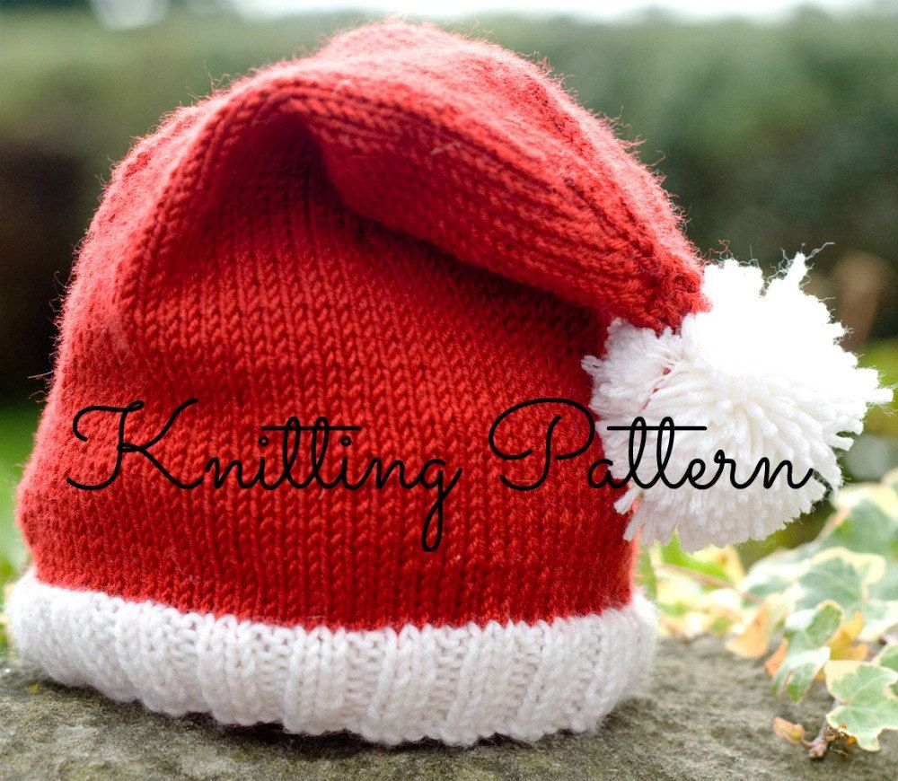 Knit Santa Hat Pattern Free Christmas Knit Ba Santa Hat Pattern Phenomenal Free Patternfree