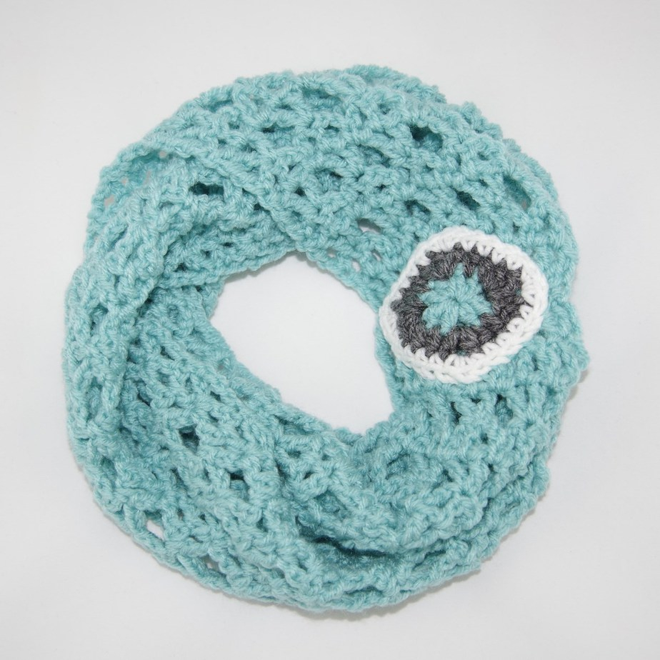 Knit Scarf Pattern Lace Diamond Lace Infinity Scarf Crochet Pattern Yay For Yarn