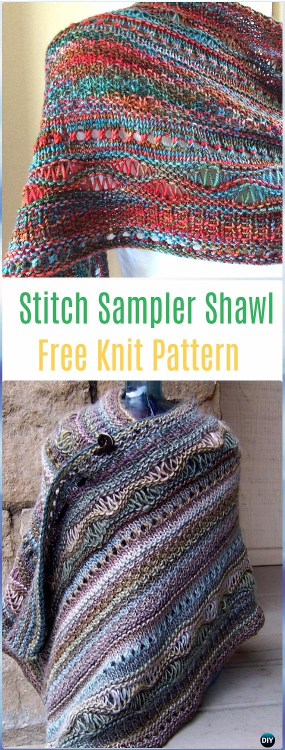 Knit Shawl Patterns Free Knit Wrap Shawl Patterns And Tutorials