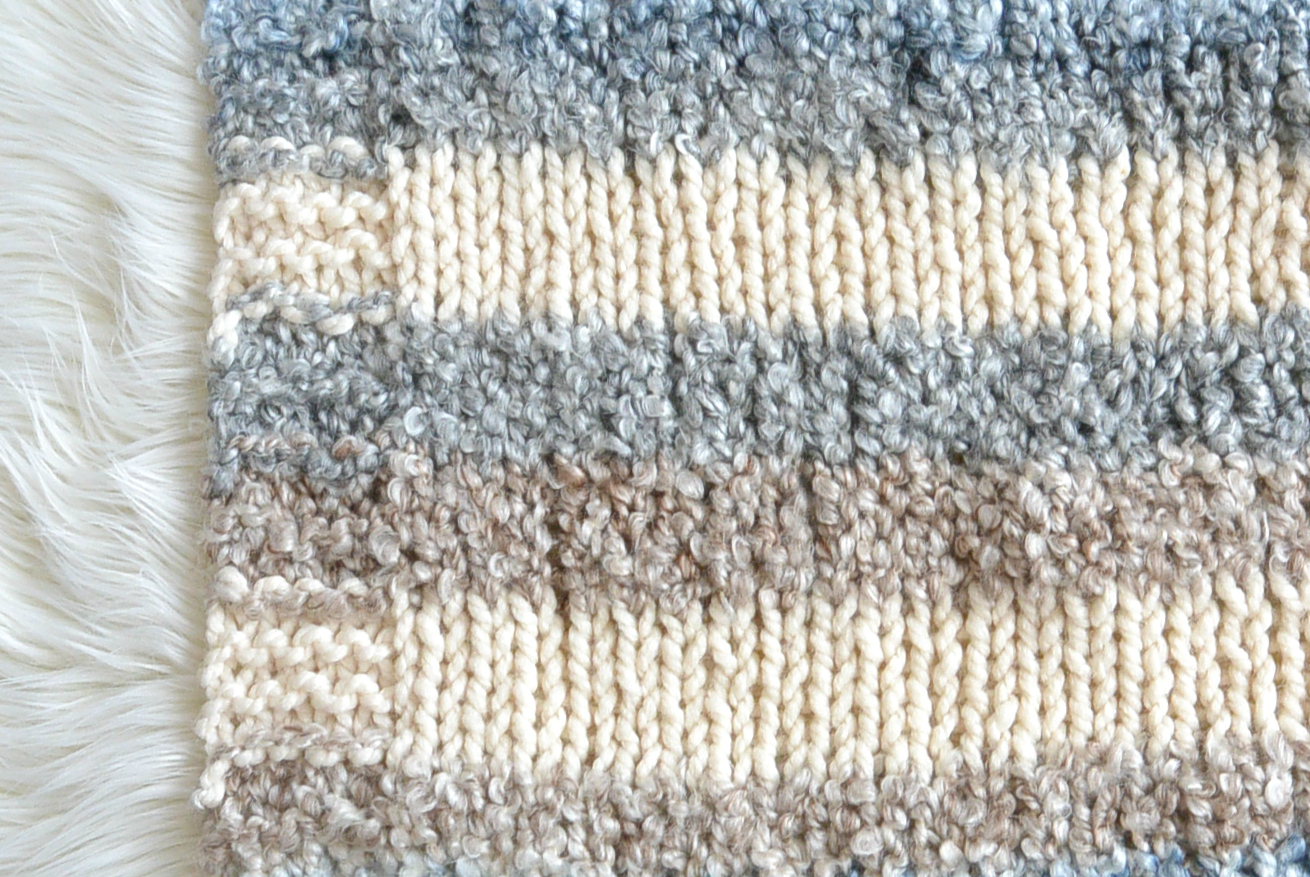 Knit Texture Patterns Cuddly Quick Knit Throw Blanket Pattern Mama In A Stitch