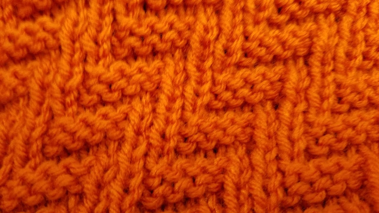 Knit Zig Zag Pattern Zig Zag Staircase Knit Stitch Tutorial