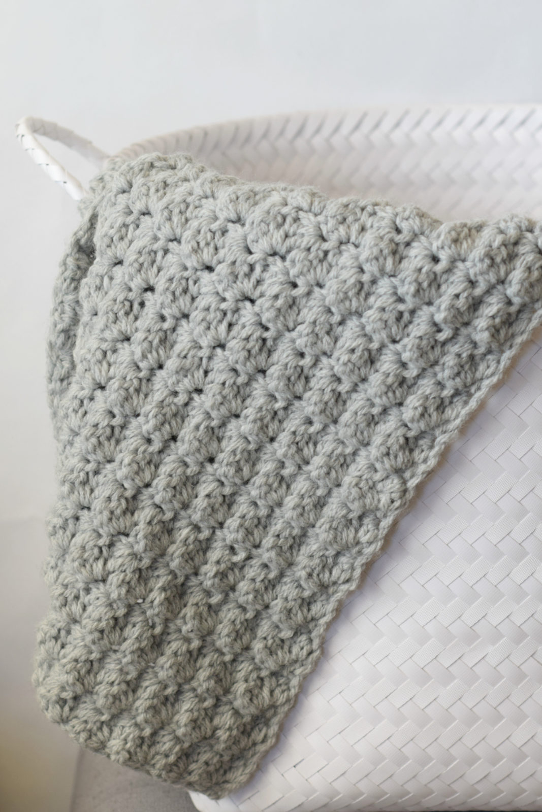 Knitted Baby Afghan Patterns Beginner Simple Crocheted Blanket Go To Pattern Mama In A Stitch