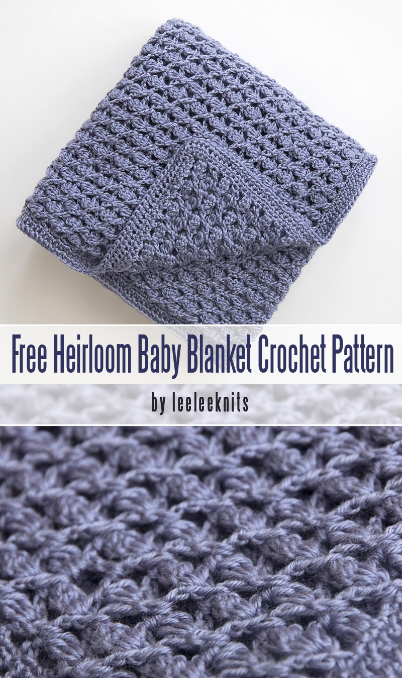 Knitted Baby Blanket Pattern Free Best Crochet Ba Blankets For Beginners Craft Mart