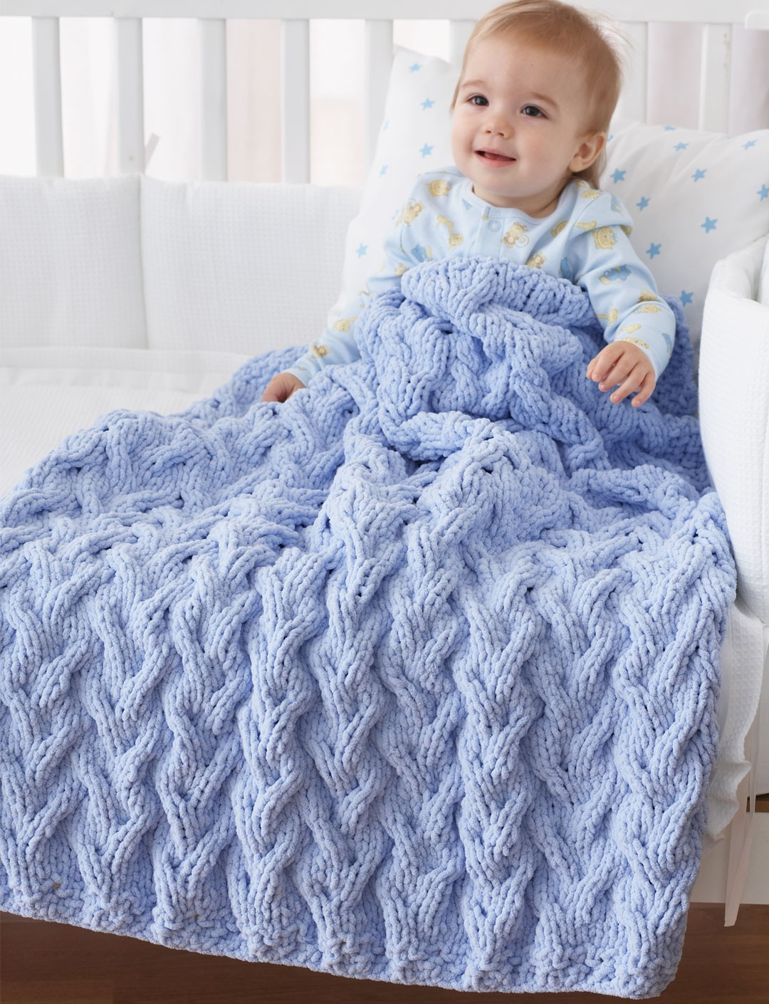 Knitted Baby Blanket Pattern Free Free Knit Pattern Shadow Cable Ba Blanket Crochetkim