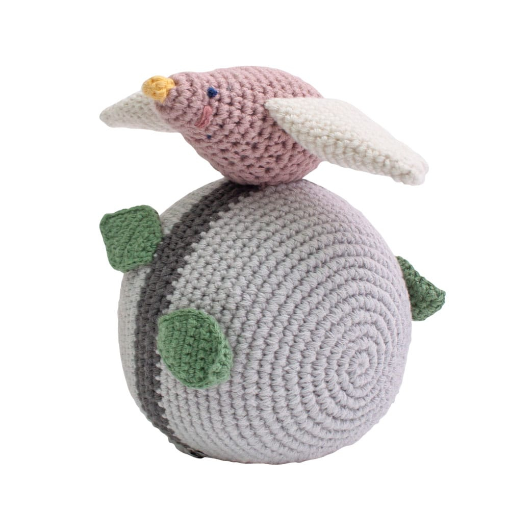 Knitted Bird Pattern Bird Crochet Tilting Toy