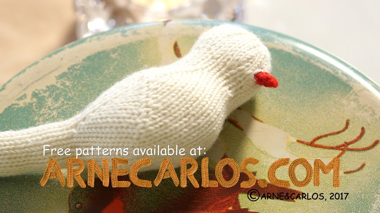Knitted Bird Pattern How To Crochet The Beak Of Our Knitted Birds Arne Carlos