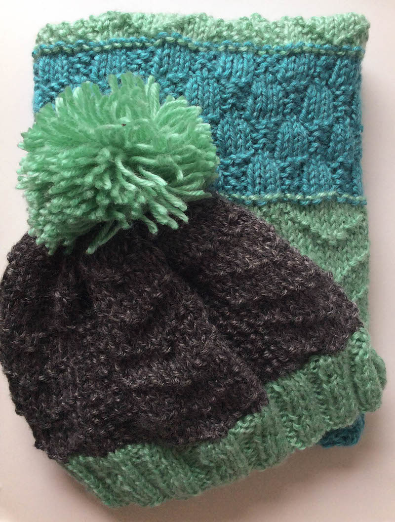 Knitted Bird Pattern Knit The Bird Tracks Beanie With 7 More Free Patterns For Knots Of