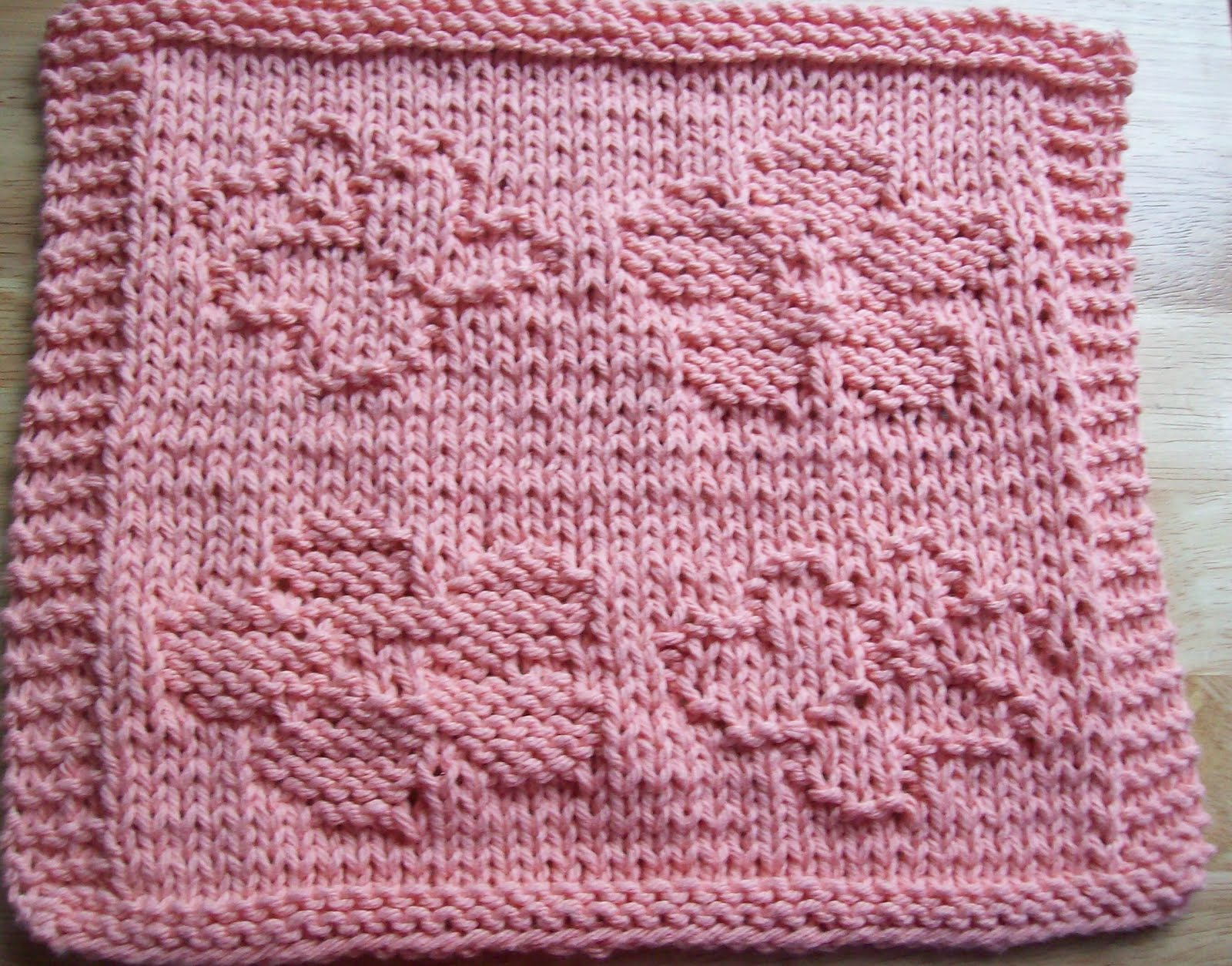 Knitted Butterfly Dishcloth Pattern Digknitty Designs Butterflies And Flowers Knit Dishcloth Pattern