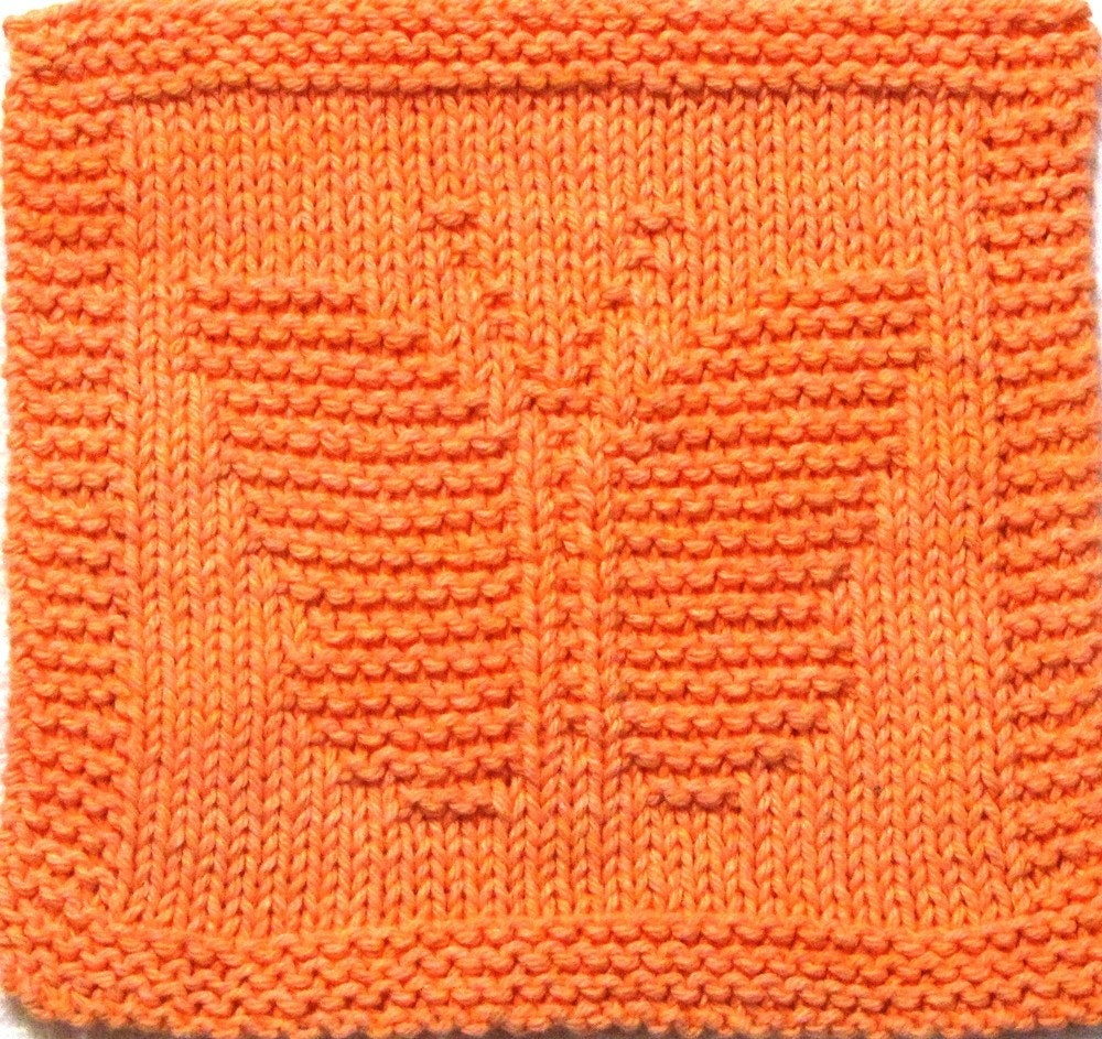 Knitted Butterfly Dishcloth Pattern Knitting Cloth Pattern Butterfly Pdf