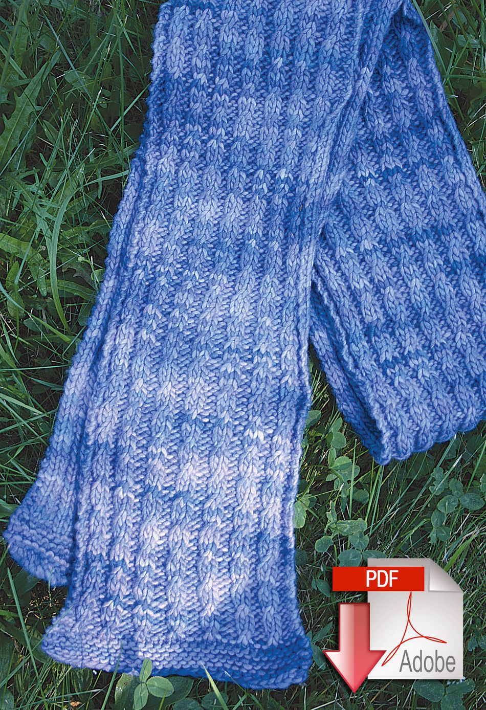 Knitted Cable Scarf Patterns Malabrigo Mock Cable Scarf Pattern Medium Weight Yarn Pattern Download Knitting Pattern Free With Yarn Purchase
