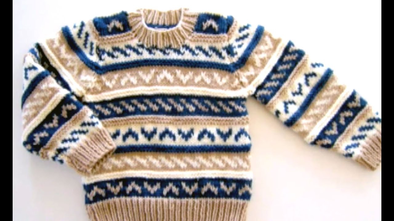 Knitted Childrens Sweaters Free Patterns How To Knit A Sweater With Knitting Needles Free Fair Isle Pattern