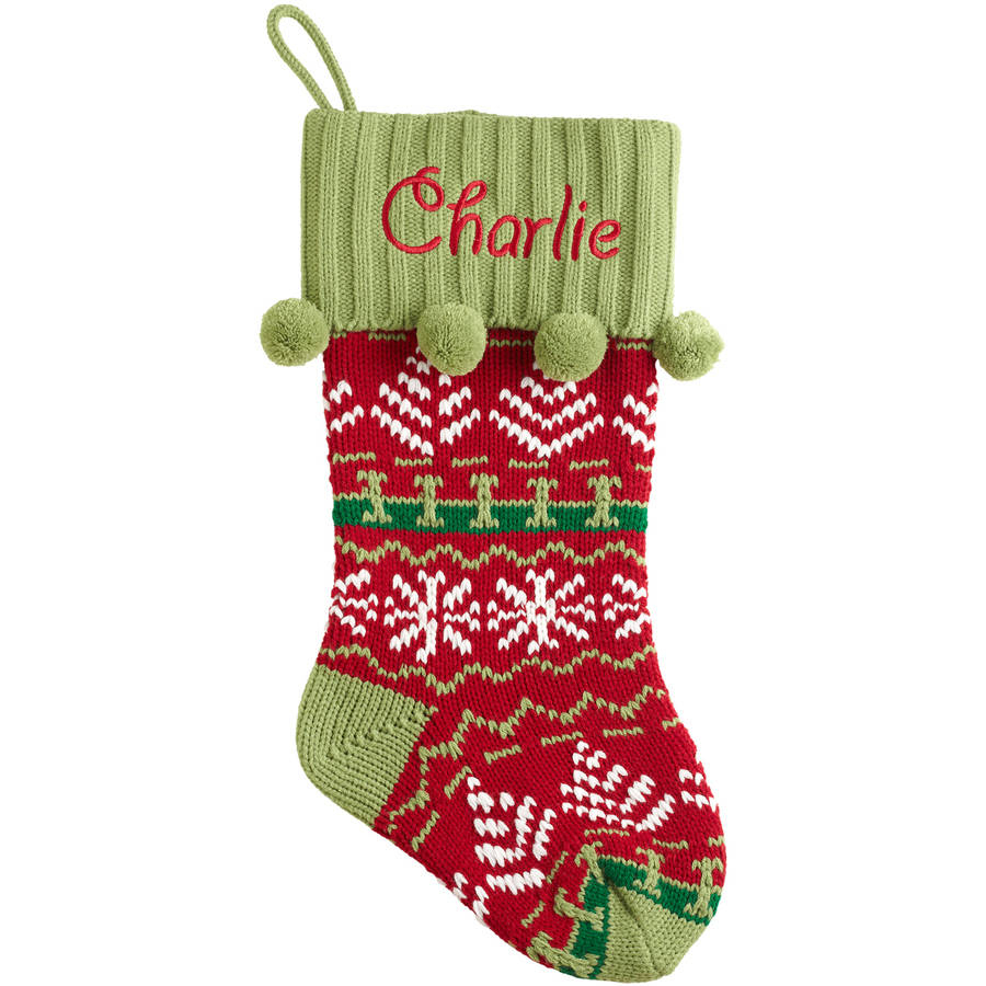 Knitted Christmas Stocking Patterns Personalized Christmas Stocking Knit Resume Format Download Pdf