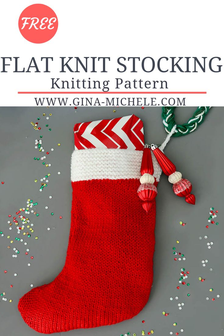 Knitted Christmas Stocking Patterns Personalized Knitting Patterns Christmas Free Knitting Pattern For This Flat Knit