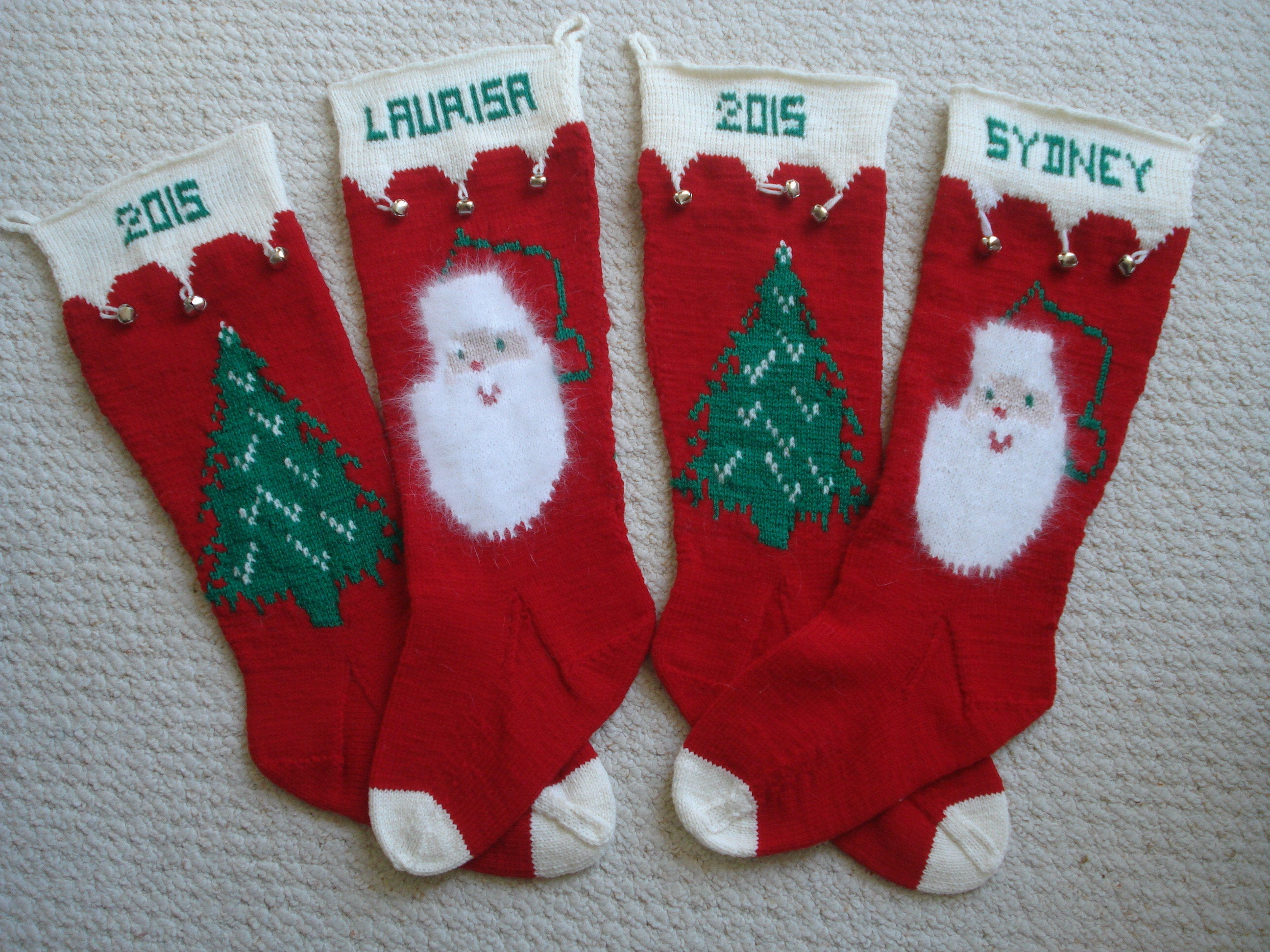 Knitted Christmas Stocking Patterns Personalized Personalized Hand Knit Christmas Stocking For 2020 Delivery Extra Large Size Heirloom Pattern Knit Of Peruvian Wool Shipping Included