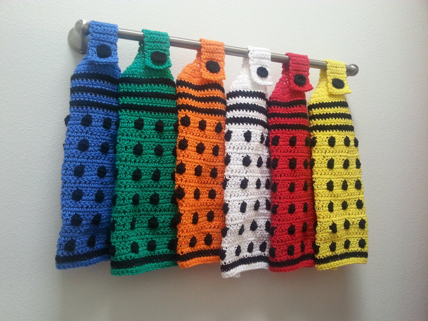 Knitted Dalek Pattern Crochet Pattern Dalek Hanging Towel