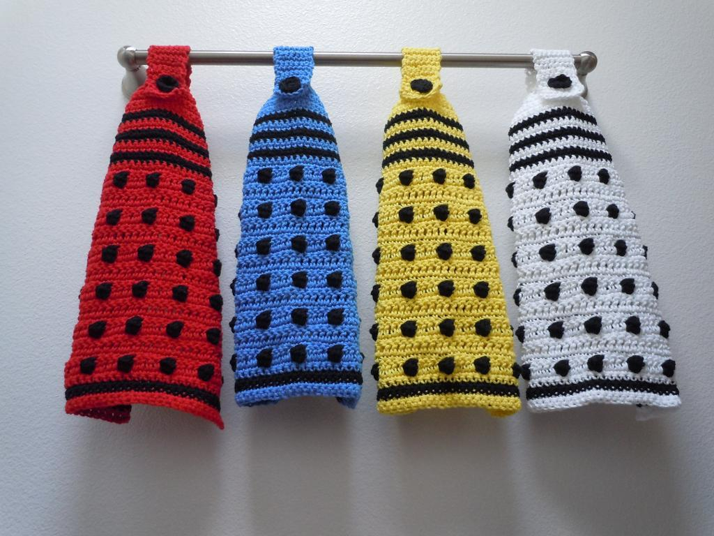 Knitted Dalek Pattern Delightful Doctor Who Crochet Patterns For Whovians