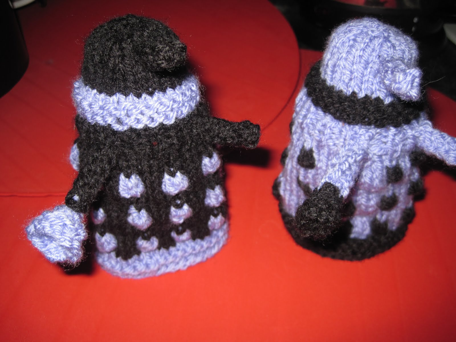 Knitted Dalek Pattern Doctor Who Knitting Patterns In The Loop Knitting