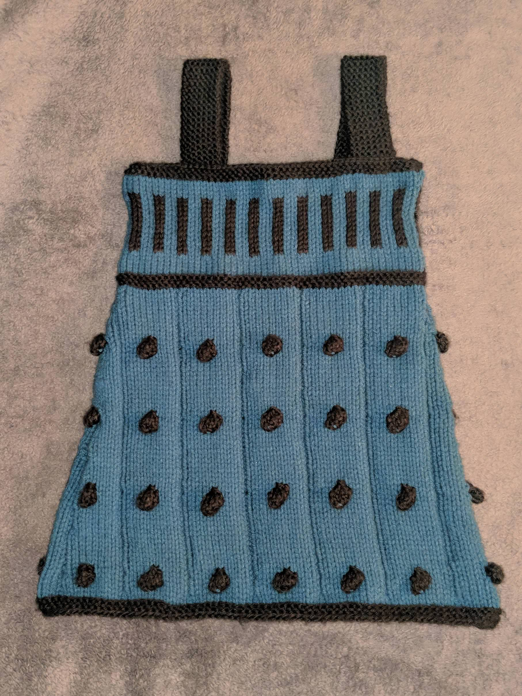 Knitted Dalek Pattern Fo Dalek Dress Knitting