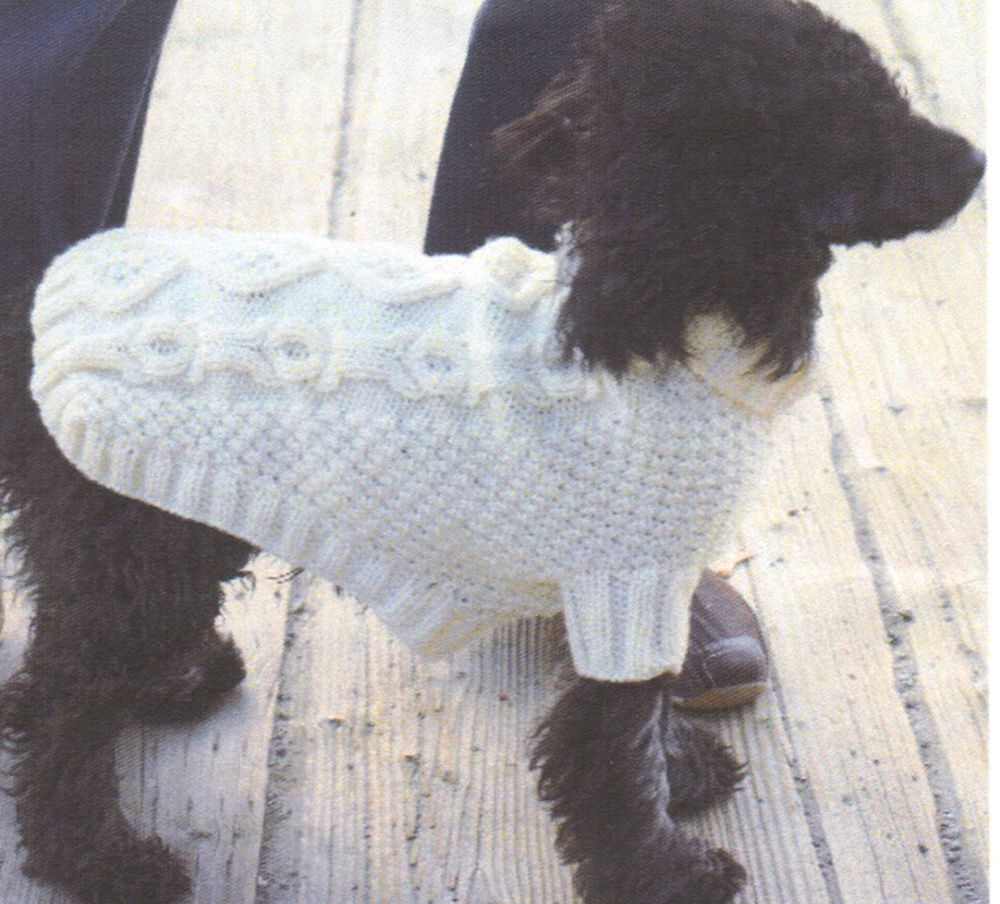 Knitted Dog Coat Pattern Biscuits And Bones Dog Coat Pattern