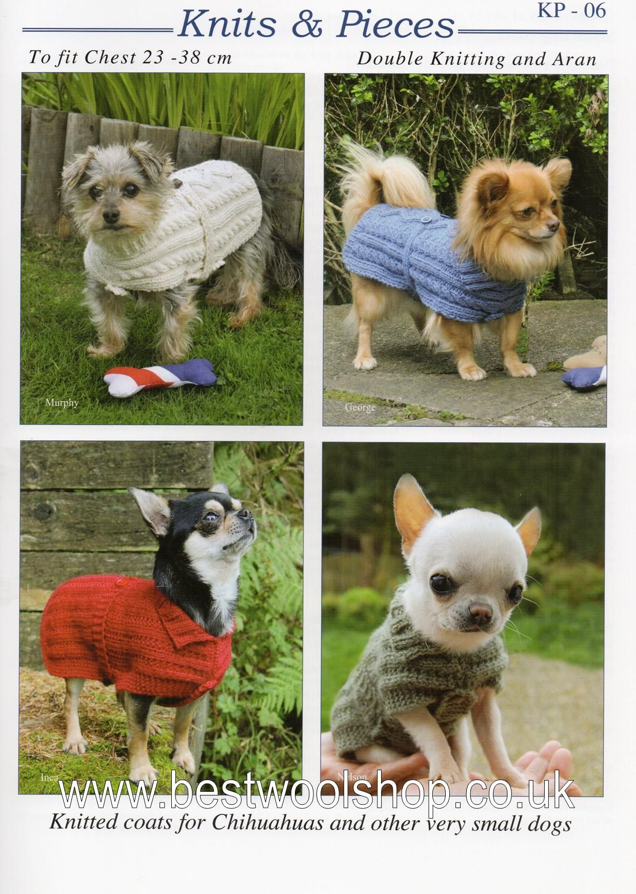Knitted Dog Coat Pattern Kp 06 Knits Pieces Dog Coat Knitting Pattern Sandra Polley