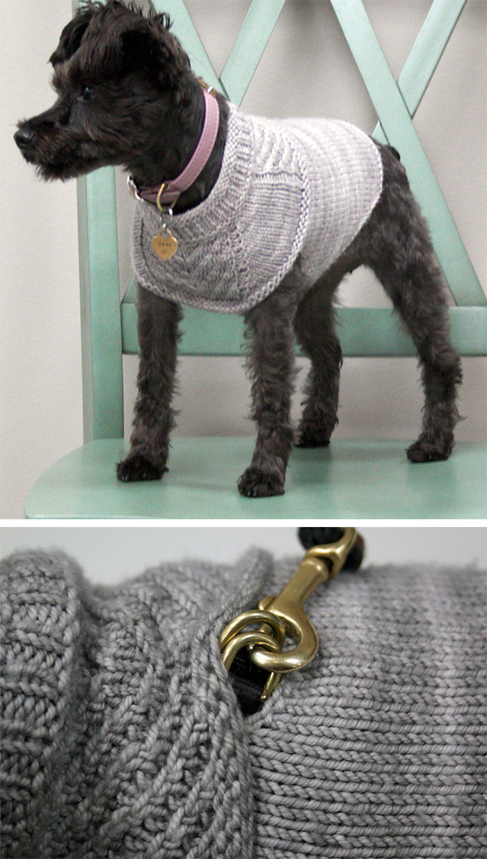 Knitted Dog Coat Pattern Pet Knitting Patterns In The Loop Knitting