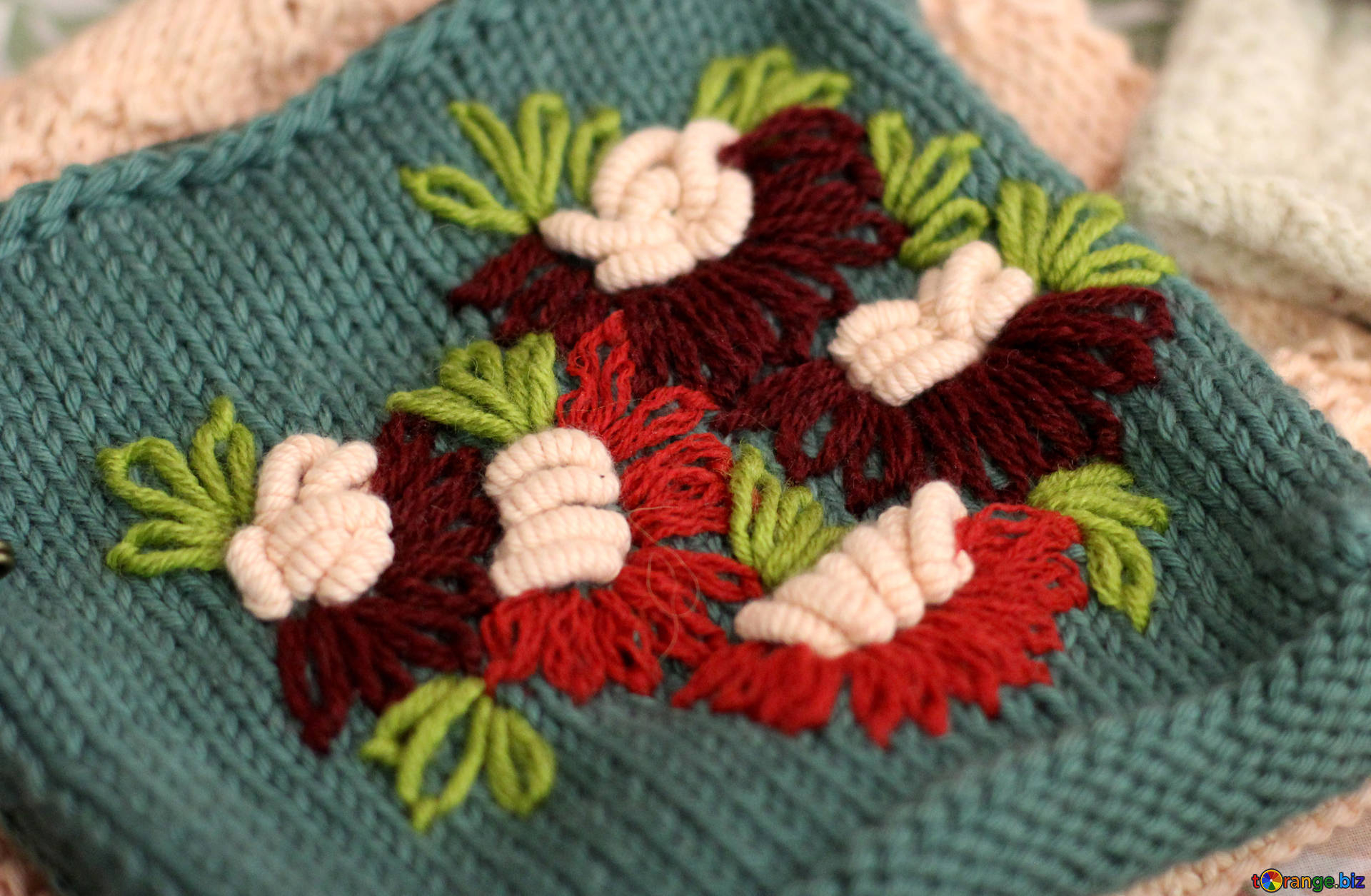 Knitted Flower Patterns Free Knitting Knitted Flowers Creation 49139