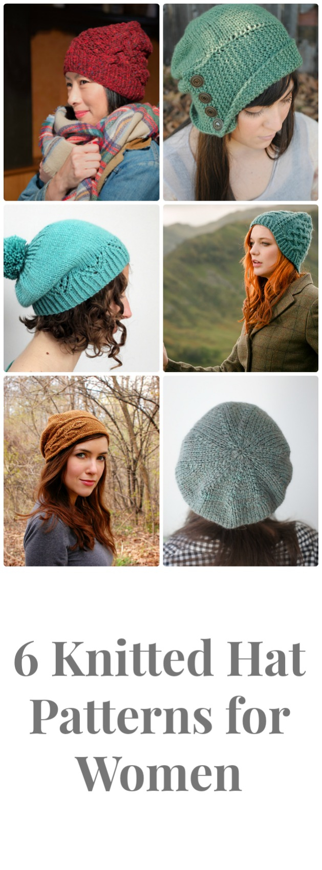 Knitted Hats Patterns 6 Knitted Hat Patterns For Women The Fibre Co