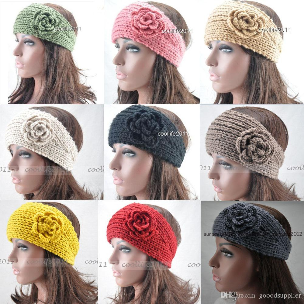 Knitted Headband Patterns With Flower Seoproductname