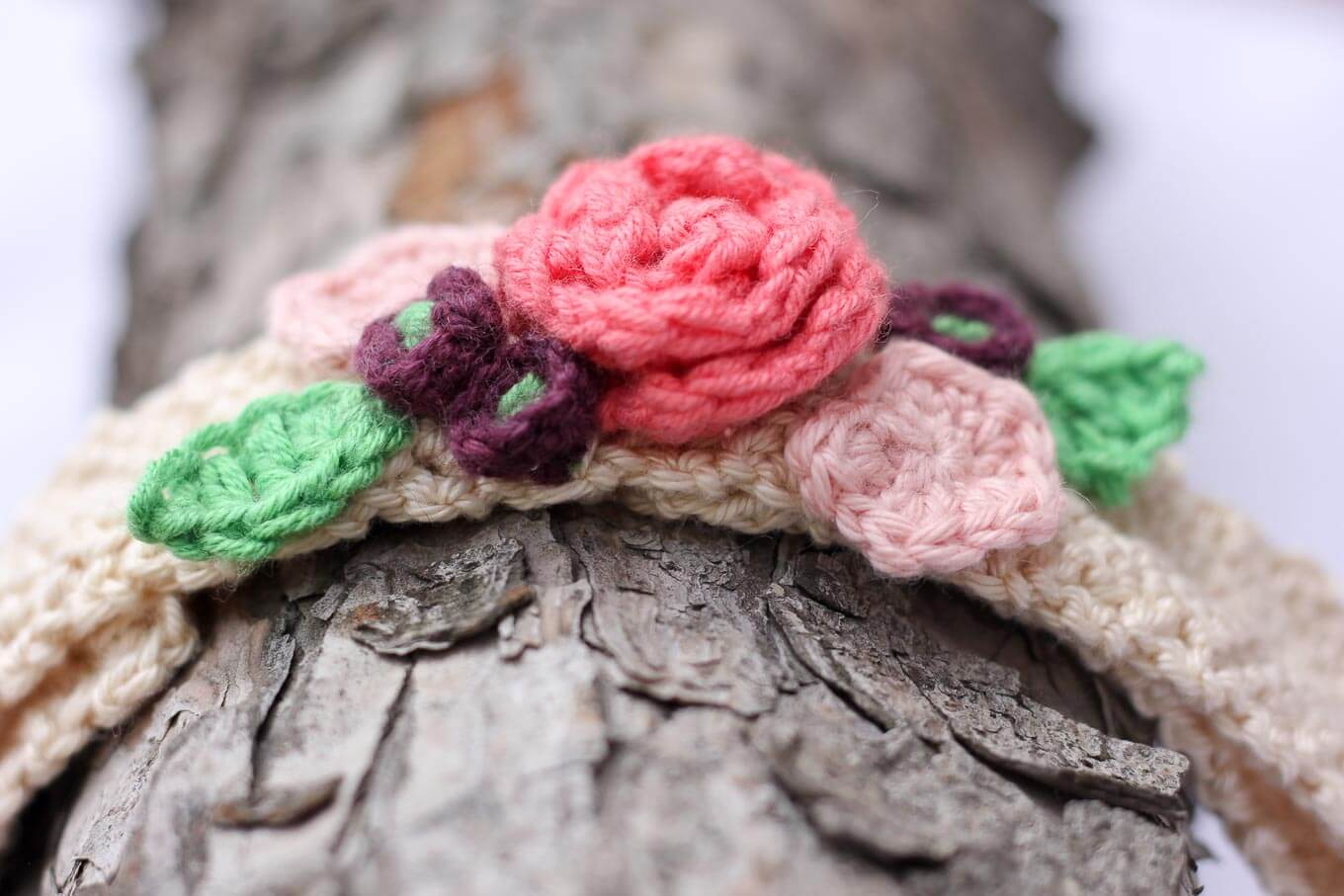 Knitted Headband With Flower Pattern Free Crochet Flower Headband Pattern Ba Toddler Adult