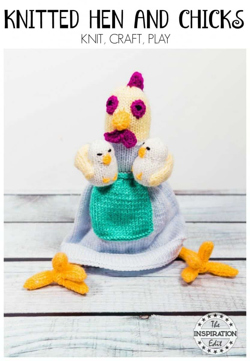 Knitted Hen Pattern Gorgeous Knitted Hen And Chicks Craft The Inspiration Edit