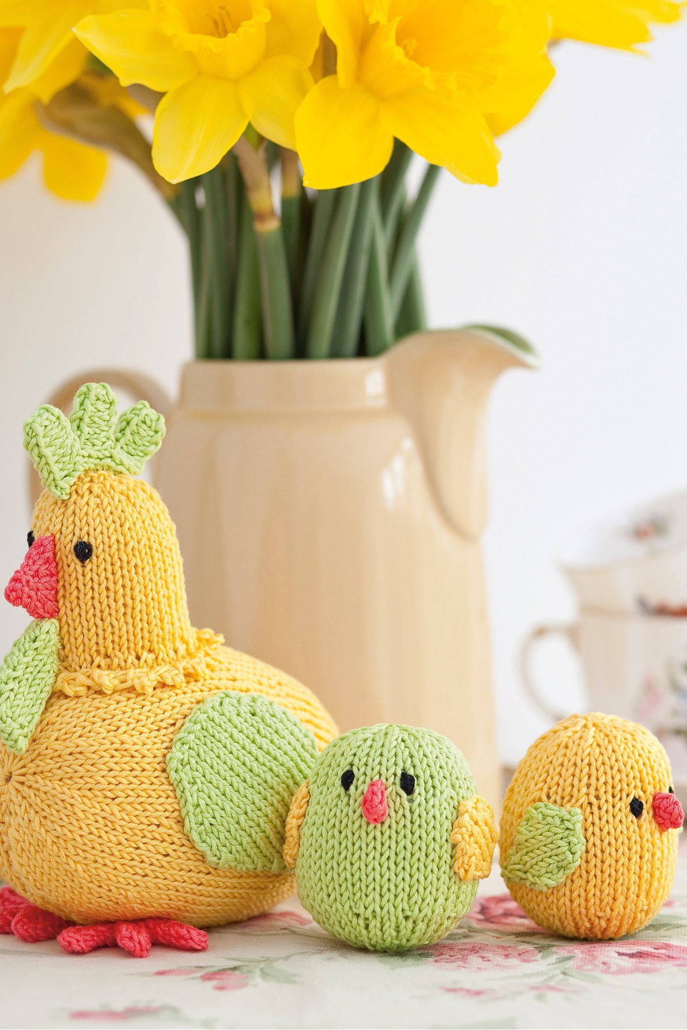 Knitted Hen Pattern Hen And Chicks Knitting Pattern