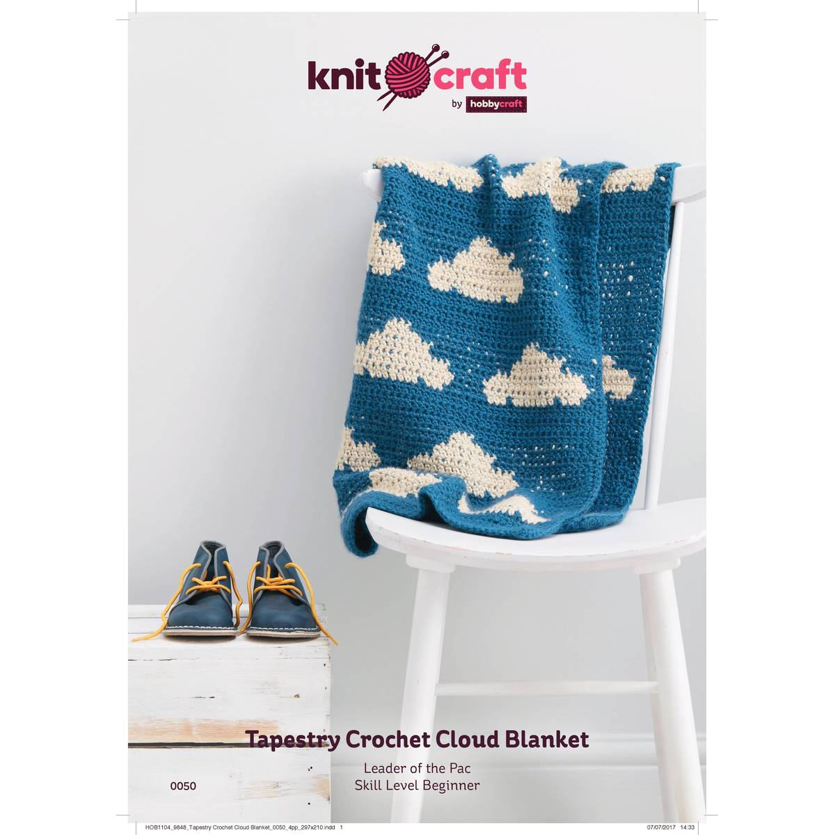 Knitted Hen Pattern Knitcraft Tapestry Crochet Cloud Blanket Digital Pattern 0050