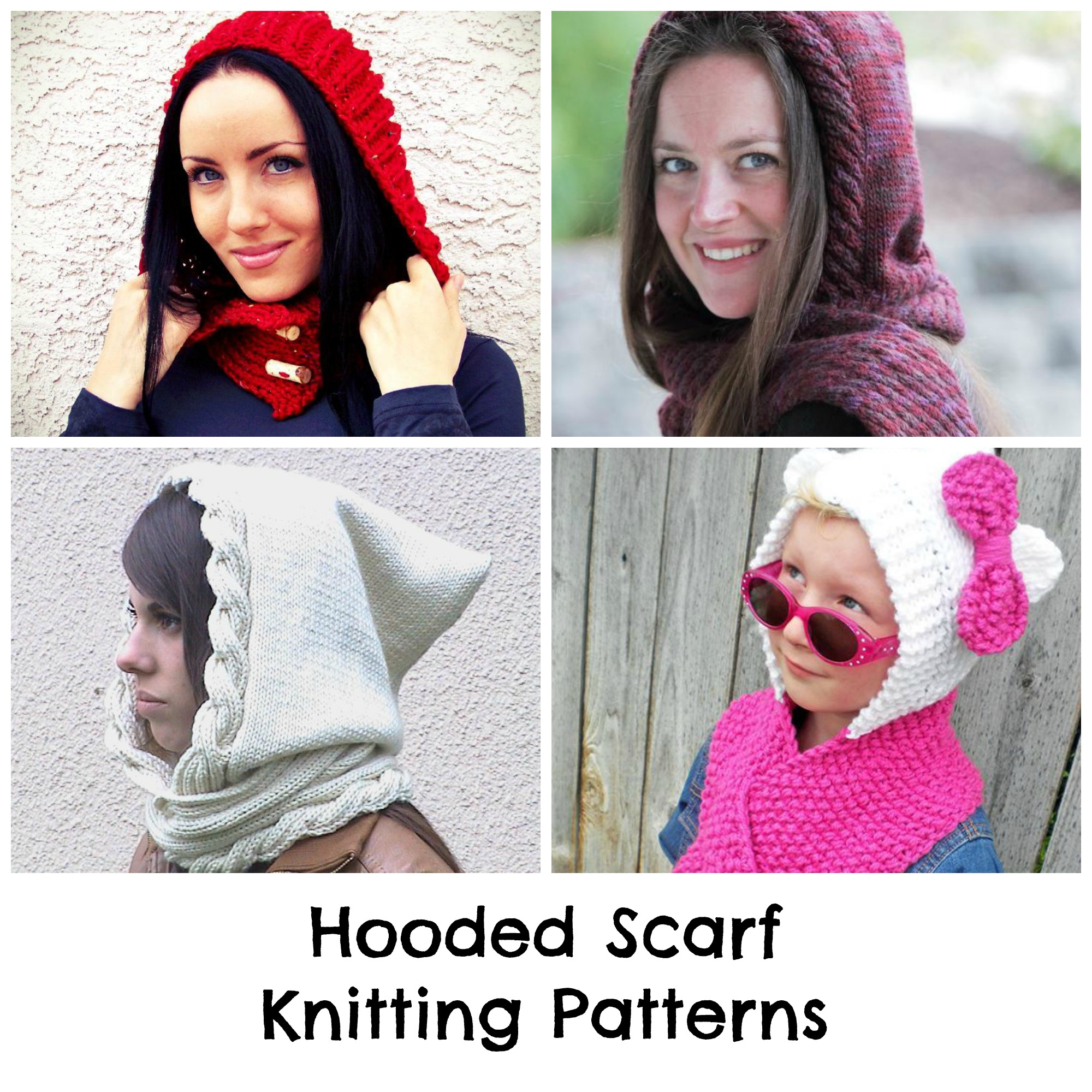 Knitted Hood Scarf Pattern Find The Perfect Hooded Scarf Knitting Pattern