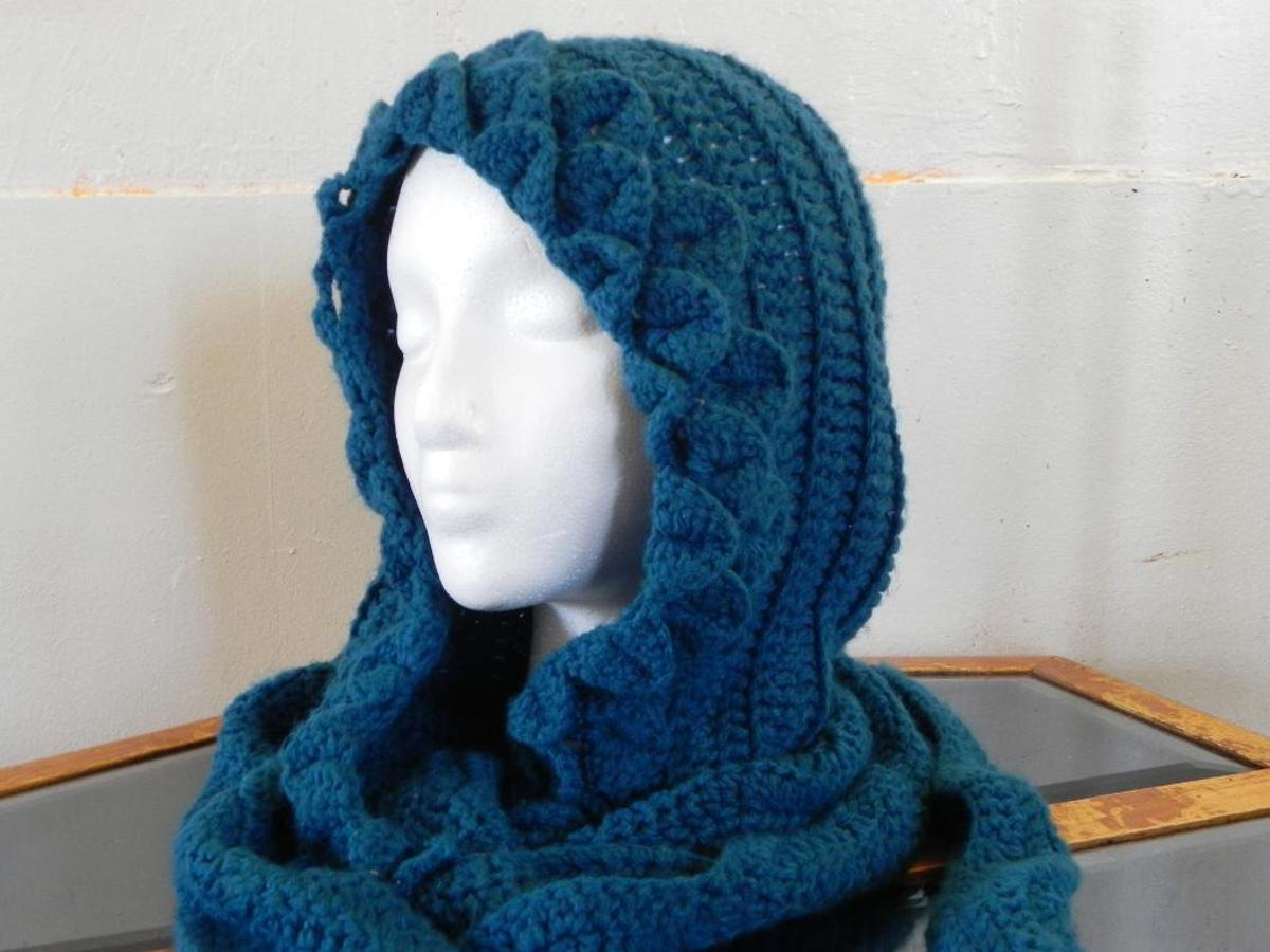 Knitted Hood Scarf Pattern Hooded Scarf Crochet Pattern Designs For A Cozy Winter