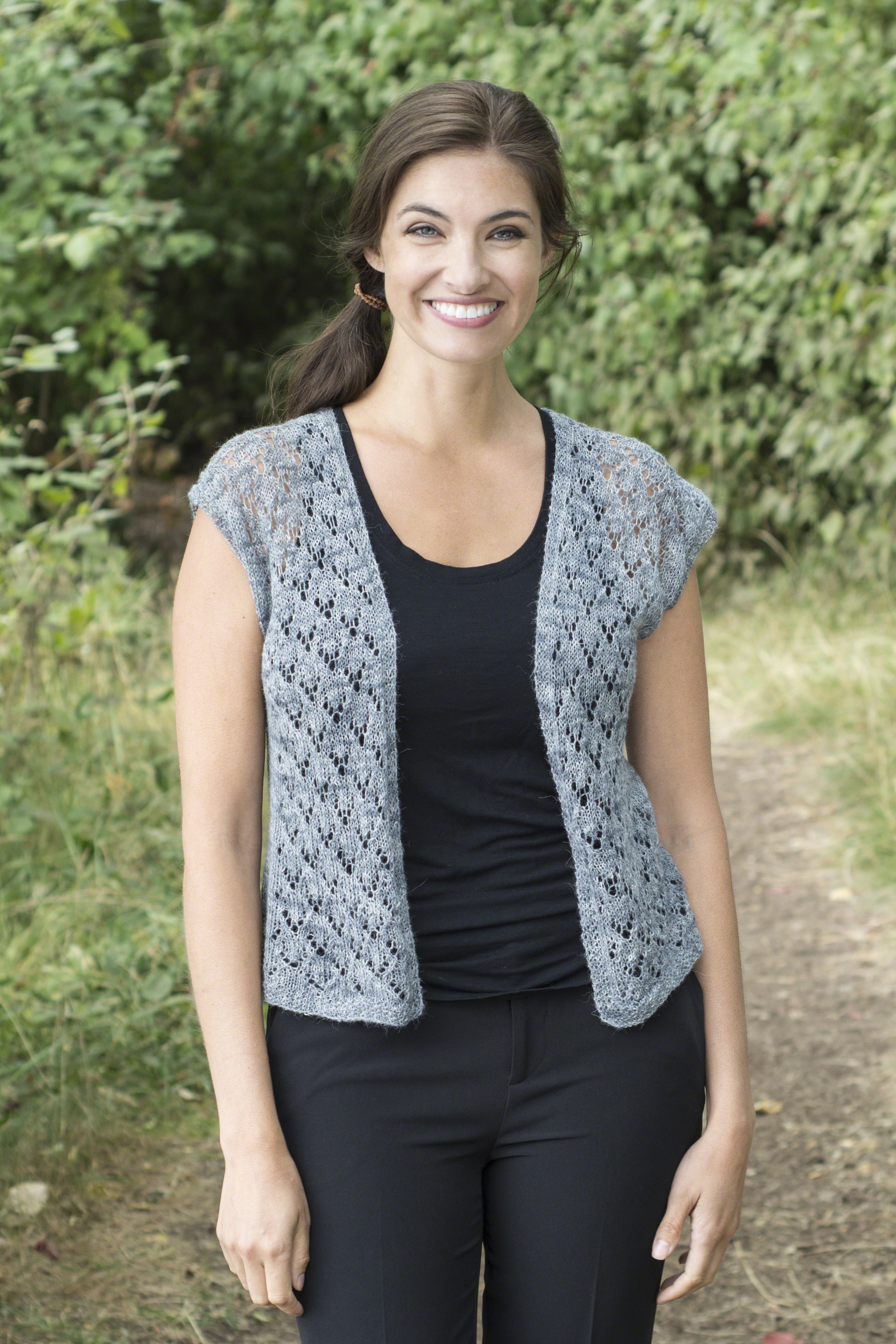 Knitted Jacket Patterns Free Cascade Yarns Knitted Vest Patterns